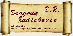 Dragana Radišković vizit kartica